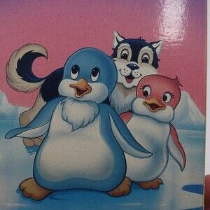 Scamper The Penguin Rare Vintage VHS Tape Family Film Collectible Nostalgia
